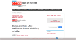Desktop Screenshot of ccooxustiza.com